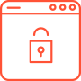 Lock on a webpage icon
