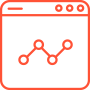 graph chart on web page