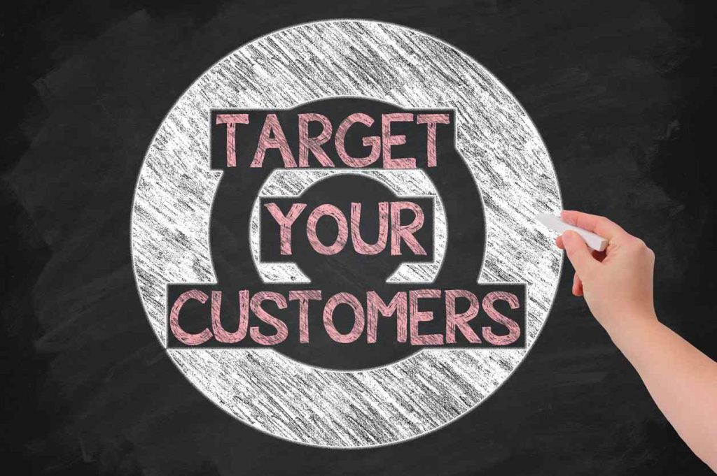 Target that says: Target Your Customers.