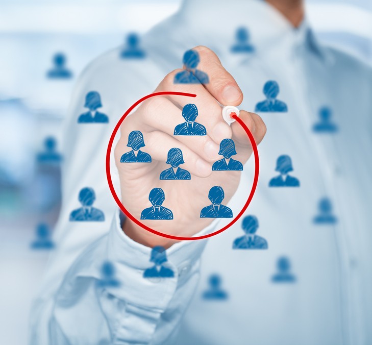 A man highlighting his niche for affiliate marketing